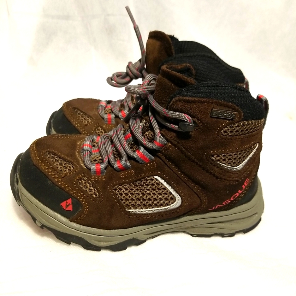 Vasque 7208 Breeze III hiking boots~US Size 13 Waterproof Brown Youth